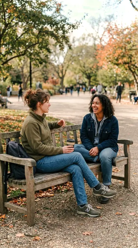 Circle Confusion applied to Two people, one thin plane